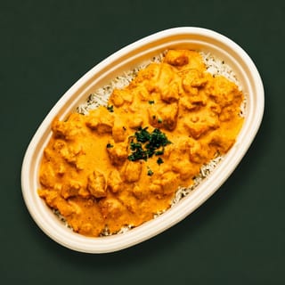 Butter Chicken Rice Bowl